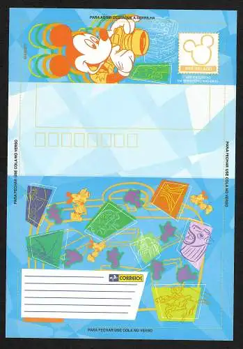 Brasilien: Aerograma 1x Modelo 1 - Disney - #45