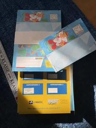 Brasilien: Aerograma 1x Modelo 1 - Disney - #45