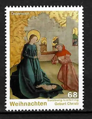 Österreich 2015: Weihnachten: Geburt Christi, postfrisch #3241