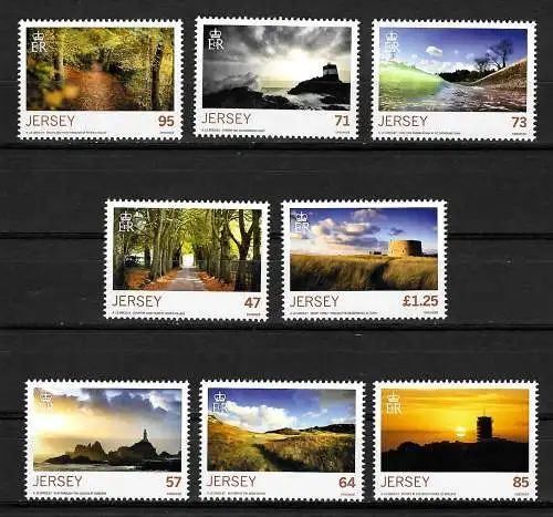 Jersey 2015: Herbestimpressionen, Briefmarken postfrisch
