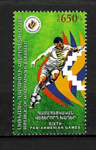 Berg-Karabach 2015: Fußball: Armenische Sportspiele - soccer, **