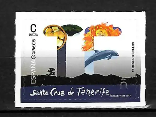 Spanien 2017: Provinz Santa Cruz de  Tenerife, postfrisch
