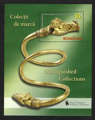 Romania 2017: Distinguished Collections, Handwerkskunst, Schmuck, postfrisch