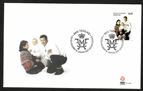 Grönland 2007: Kronprinz Frederik, #487 auf FDC