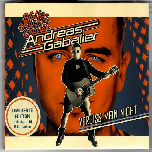 Österreich: Andreas Gabalier, CD und 8 Briefmarken, postfrisch