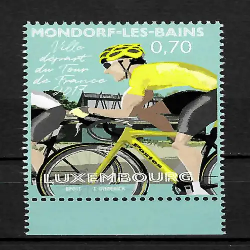 Luxembourg 2017: Tour de France, Mondorf-les-Bains, postfrisch