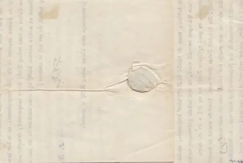 Niederlande: 1854: Brief nach Amsterdam