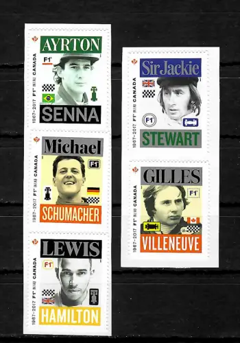 Canada 2017: 50 Jahre Formel 1 Rennen in Canada Michael Schumacher, Ayrton Senna