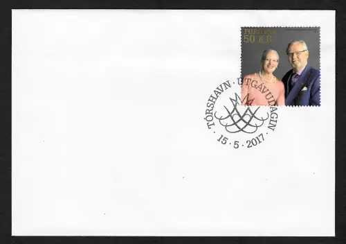 Faröer-Inseln 2017: Goldene Hochzeit von Königin Margerth II und Prinz Henrik