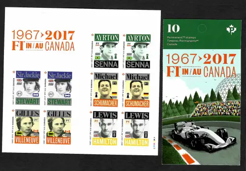Canada 2017: 50 Jahre Formel 1 Rennen in Canada Michael Schumacher, Markenheft