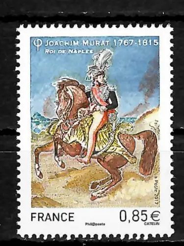 Frankreich 2017: Joachim Murat: Roid de Naples, postfrisch
