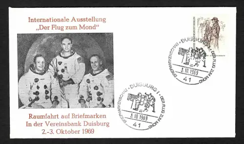Bund 1969: Ausstellung: Der Flug zum Mond, Duisburg