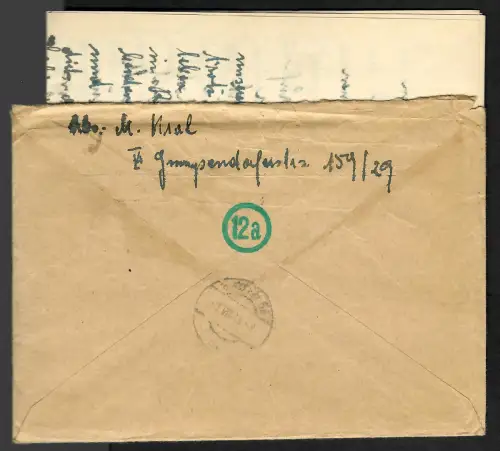 Generalgouvernement GG: Späte Post: 24.7.44 nach Lukow, nicht mehr zustellbar