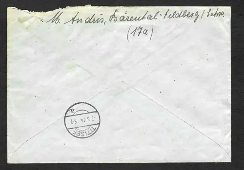 Generalgouvernement GG: Späte Post: 7.8.44 nach Lublin: besetzt oder Rückzug