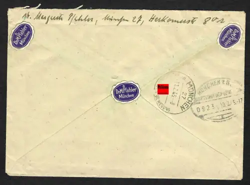 Generalgouvernement GG: Späte Post: 31.1.45 nach Miechow, es gab kein GG mehr