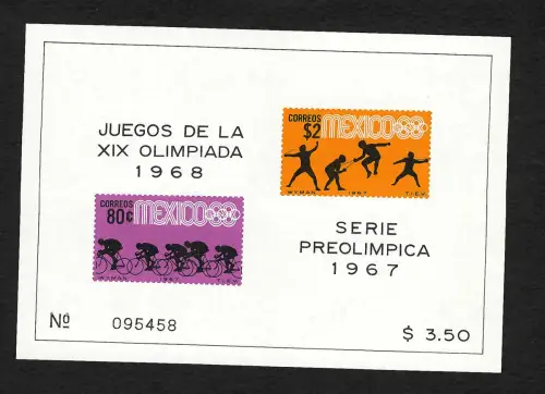 Mexico 1967: Olympische Spiele 1968, Olympic games **
