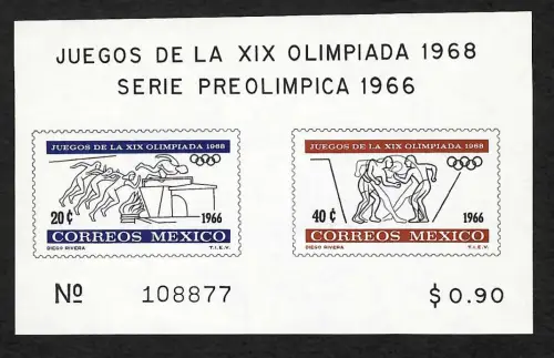 Mexico 1966: Olympische Spiele 1968, Olympic games **