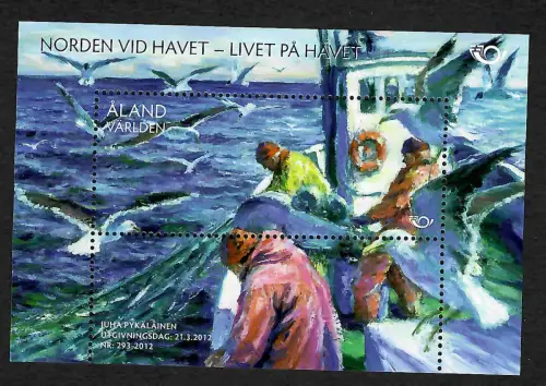 Aland 2012: Leben am Meer, Norden 2012, #355, Block #12, postfrisch