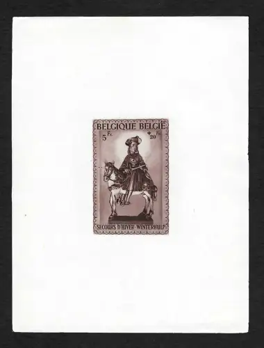 Belgien Winterhilfswerk Sankt Martin II, Block #15, postfrisch