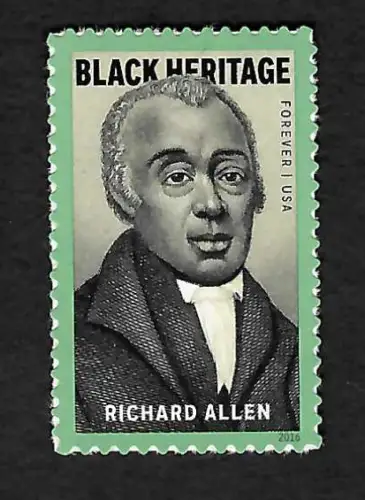 USA 2016: Black Heritage, Richard Allen, postfrisch