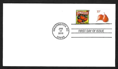 USA 2016: Tomatoes, FDC