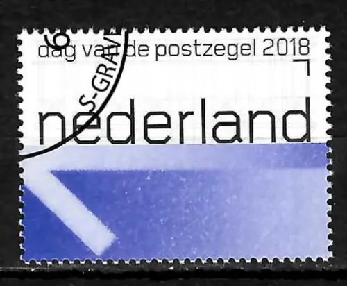 Niederlande 2018: Tag der Briefmarke, gestempelt