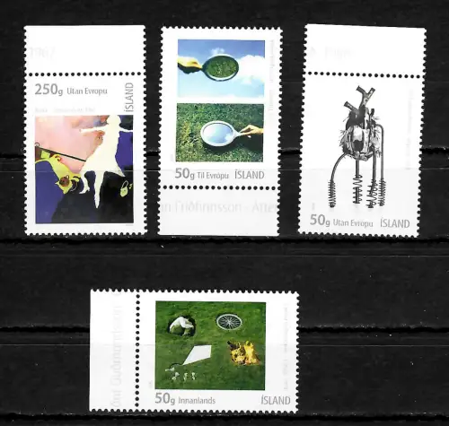 Island 2018: Isländische Kunst, postfrisch