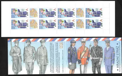 Tschechische Republik 2018: Prager Burgwache, Markenheftchen MH