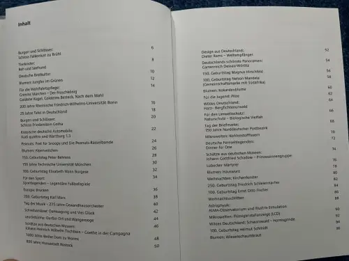 Bund: Gestempeltes Briefmarken Jahrbuch 2018 im Folder