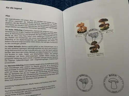 Bund: Gestempeltes Briefmarken Jahrbuch 2018 im Folder