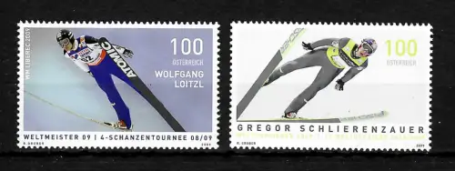 Österreich 2009: 4-Schanzentournee, Wolfgang Loitzl, Gregor Schlierenzauer, **