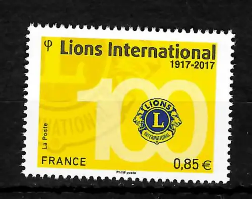 Frankreich 2017: Lions international, postfrisch