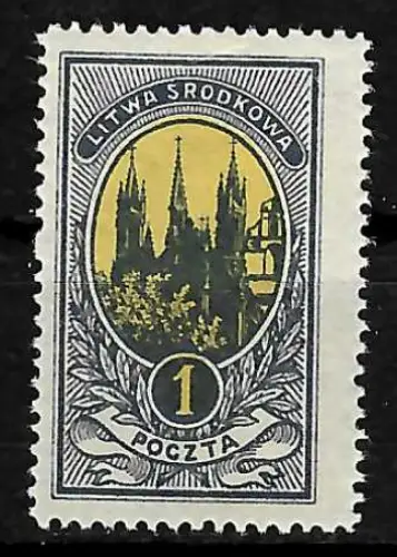 Litauen, Kirche St. Anna, MiNr. 34A, postfrisch