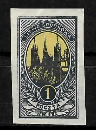 Litauen, Kirche St. Anna, MiNr. 34B, postfrisch