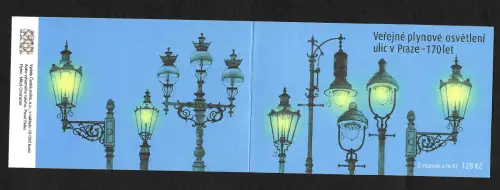 Tschechische Republik 2017: Markenheftchen, Denkmäler in Prag, postfrisch