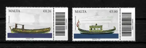 Malta 2019: Maritim - alte Schiffe, postfrisch