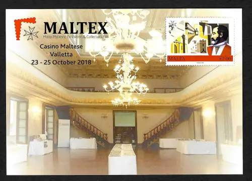 Malta 2018: MALTEX - Philatelic Exhibition, postfrisch