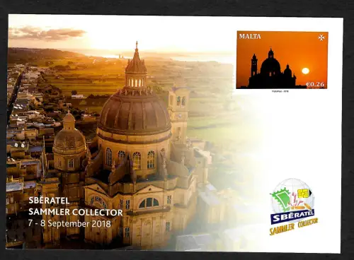 Malta 2018: SBERATEL Sammler Collector, Ganzsache postfrisch