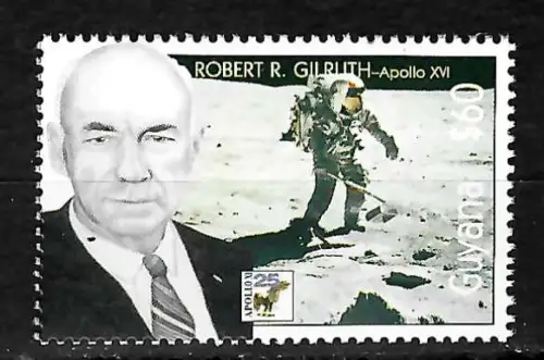 Guyana 2019: Robert G. Gilruth, Apollo XVI, mnh