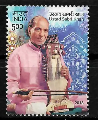 Indien 2018: Ustad Sabri Khan, mnh