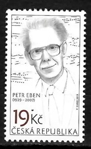 Tschechische Republik 2019: Petr Eben, postfrisch