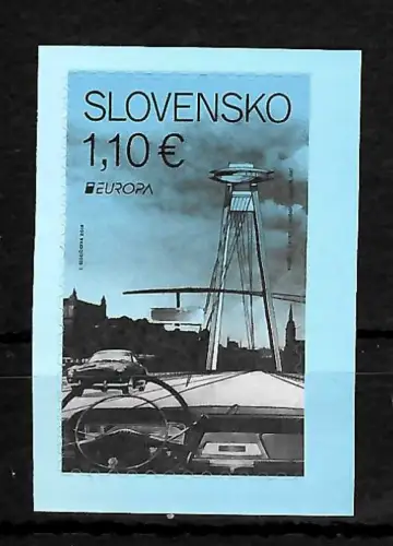 Slowakei 2018: EUROPA: Brücken, postfrisch