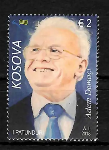 Kosovo 2018: Aden Demaci, Freiheitskämpfer, postfrisch