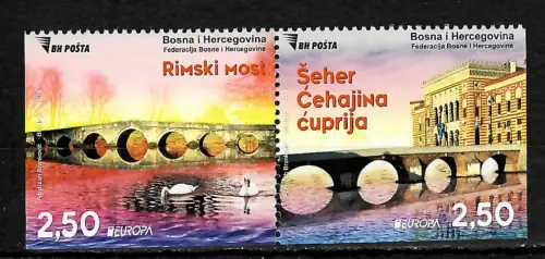 Bosnien Herzegovina 2016: Europa Brücken, postfrisch, **