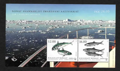 Grönland 2019: Fische der Arktis, postfrischer Boch