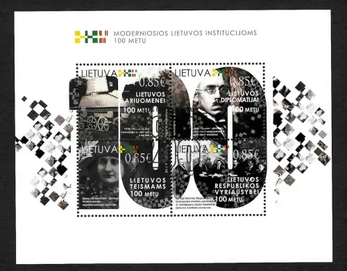 Litauen 2018: Moderne Institutionen, Block gestempelt