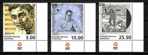 Grönland 2018: Persönlichkeiten Musik, gestempelt