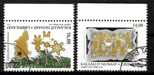Grönland 2018: Weihnachten, gestempelt