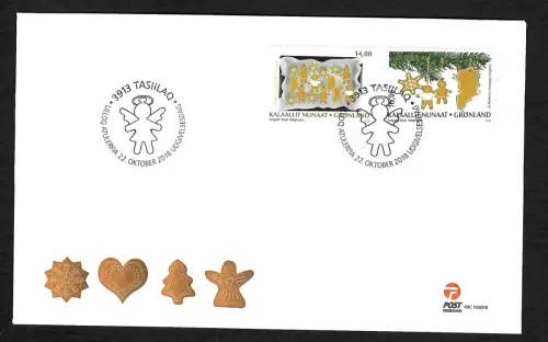 Grönland 2018: Weihnachten, FDC