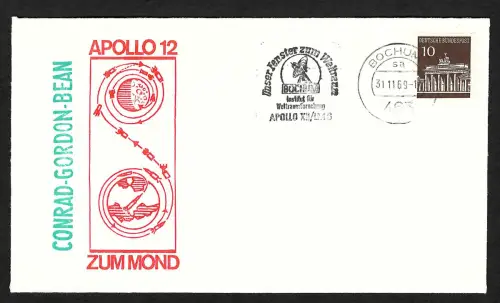 Bund 1969: Unser Fenster zum Weltraum - Bochum, Apollo 12 zum Mond, 